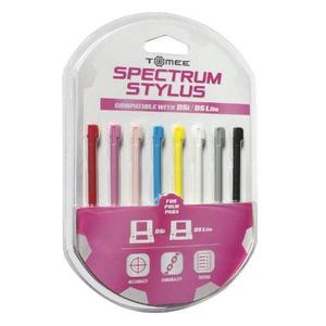 Tomee Espectro Stylus Pen Set Para Dsi / Ds Lite (8-pack)