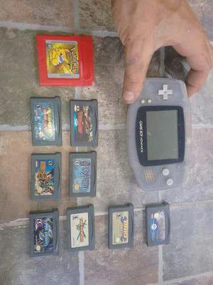 Vendo Game Boy Advance Con 9 Juegos