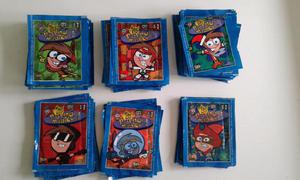 Vendo lote de 93 sobres llenos de figuritas de los padrinos