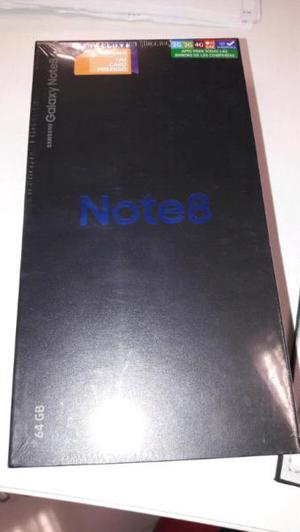 Vendo note 8 gold dual SIM en caja sellada