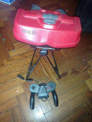 Virtual Boy + Red Alarm Nintendo No Packs Pilas Consola Jueg