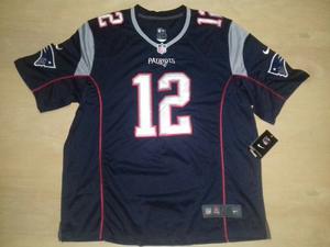 Camiseta Patriots #12 Brady - Talle 3xl