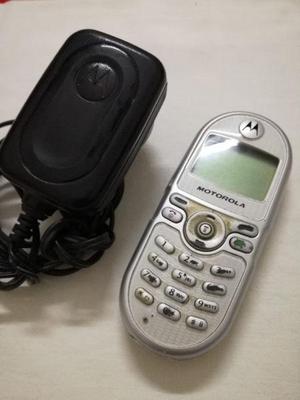 Celular Motorola C200 Cargador 2 Fundas - Funcionando