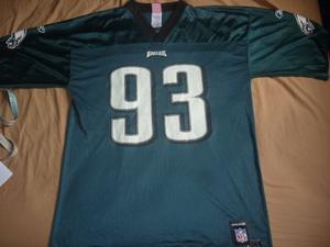 E Camiseta Philadelphia Eagles Reebok Nfl Oficial Art 