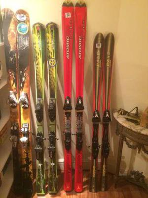 Esquies Ski Atomic 1,80 Made In Austria Fijaciones Tyrolia!!