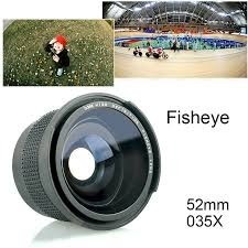 Fisheye Ojo De Pez 52mm 0.35x Macro Ultra Gran Angular