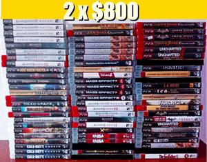 JUEGOS PS3 2X$800