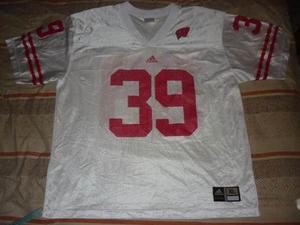 L Jersey adidas Wisconsin Badgers Ncaa Nfl Art 