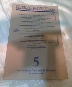 LIBRO REVISTA DE CIENCIAS SOCIALES 5 -EDICION 