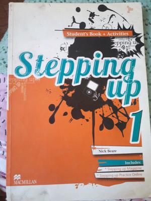 Libro inglés. Stepping up. Macmillan.