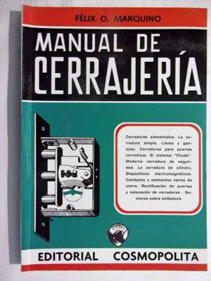 Manual De Cerrajeria - Felix O. Marquino