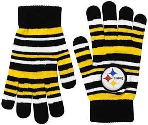 Nfl Pittsburgh Steelers Guantes De Estiramiento