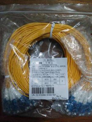 Patch Cord Fibra Optica Lc-lc 2 Y 10 Mts Simplex