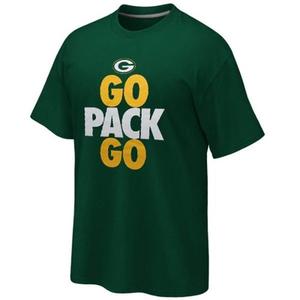 Remera De Green Bay Packers Nfl Nike Talle L Go Pack Go