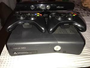 Xbox 360 De 250gb + Dos Joystick + Kinect