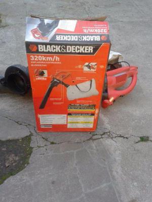 aspirador, soplador, triturador de hojas, black&decker nuevo