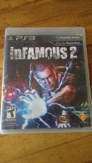 juego PlaySttion3 fisico infamous 2