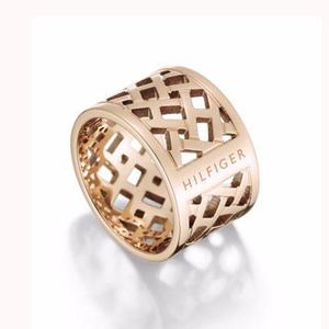 Anillo Tommy Hilfiger Classic Signature 2700744 Mujer