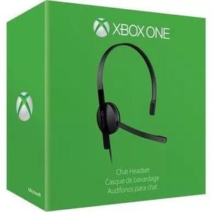 Auricular Con Microfono Microsoft Xbox One Chat Original