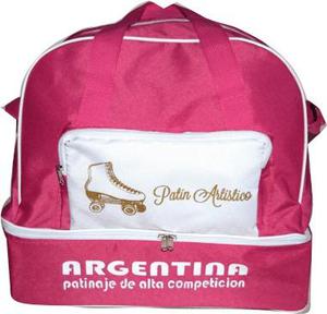 Bolso Portapatines Cajon Baul Artistico Roller Personalizado