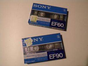 Cassette Sony Ef90 Nuevo Y Sellado
