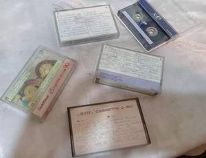 Cassettes De Musica Varios Titulos Grabados X 10 Unidades