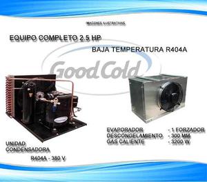 Equipo Good Cold Camara Frigorif 2.5 Hp -25°c Cond + Evap