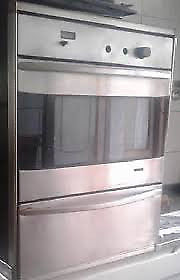 HORNO A GAS LONGVIE DE ACERO INOXIDABLE