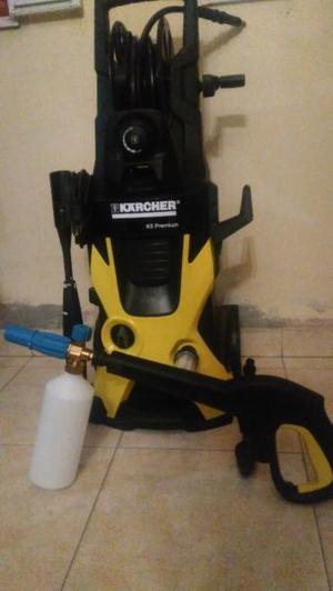 Hidrolavadora Karcher k 5 premium + foam lance + adaptador.