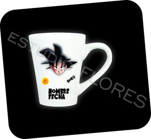 Tazas Goku Dragon Ball Z Super Ceramica Personalizadas