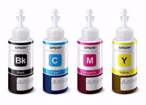 Tinta Original Epson Set 4 Colores L200 L210 L220 L355 L365