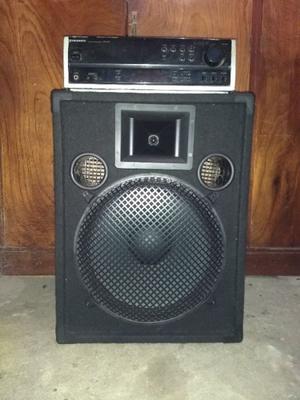 Vendo amplificador pioneer + un parlante de 15 pulgadas