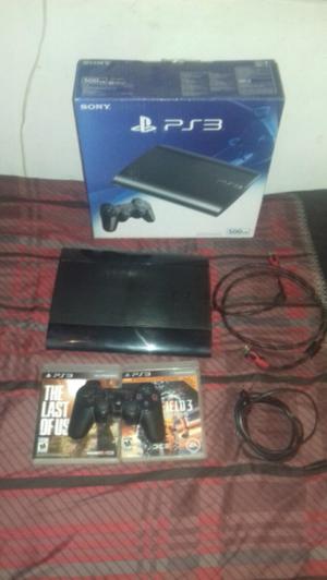 Vendo ps3 slim de 500gb