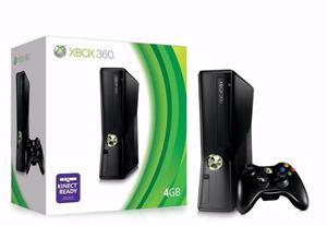 Xbox 360 Slim + 2 Joysticks + Kinect