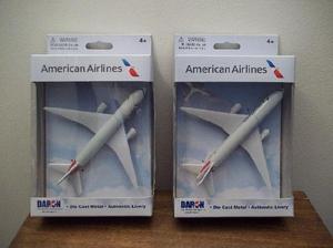 Avión a escala American Airlines