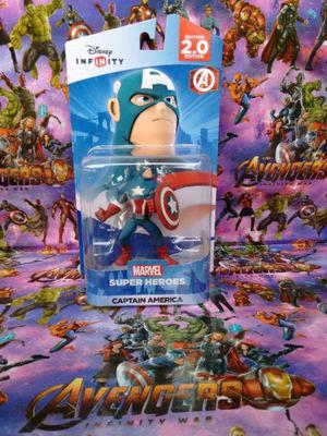 Capitan America 2.0 Disney Infinity Marvel Ps3 Ps4 Xbox