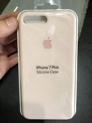 Funda iPhone 7 Plus Silicone Case, Rosa Pink