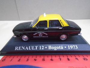 Ixo Altaya 1/43 Taxi Del Mundo Renault 12 Bogota 