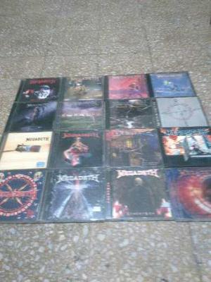 Megadeth, Colección De Cds