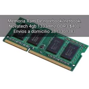 Memoria Ram 4gb De Netbook/Notebook