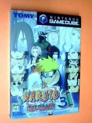 Naruto Gekitou Ninja Taisen 3 Gamecube Completo Fisico