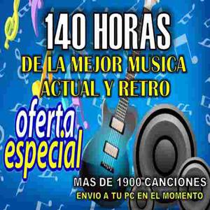 Pack 140 Hs Musica No Enganchada Fiesta Eventos 2 X 1 Oferta