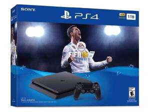 PlayStation 4 Slim 1 Tb Fifa 18 (Juego Fisico)