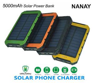 Power Bank Cargador Solar Portatil Bateria Universal Envios