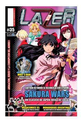 Revista Lazer nº 35, Sakura Wars, Editorial Ivrea.