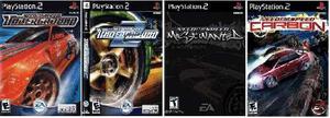 Saga Need For Speed Para Ps2. (incluye 5 Juegos!!!)