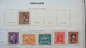 Sellos postales de Ucrania 1917 – 1920