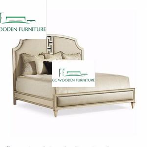 natural wood bed frame european style solid queen bed