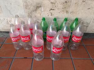 15 Botellas de Plastico Retornable 2 Litros 2,5 Litros