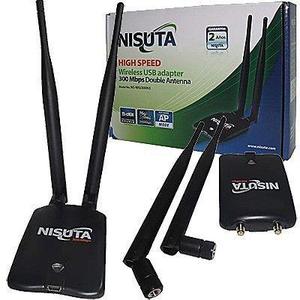 Adaptador Usb Wifi Nisuta 300 Mbps 802.11n Wi300n3